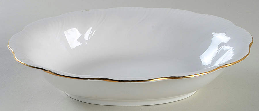 Marie 9" Oval Vegetable Bowl by Rosina-Queens-1