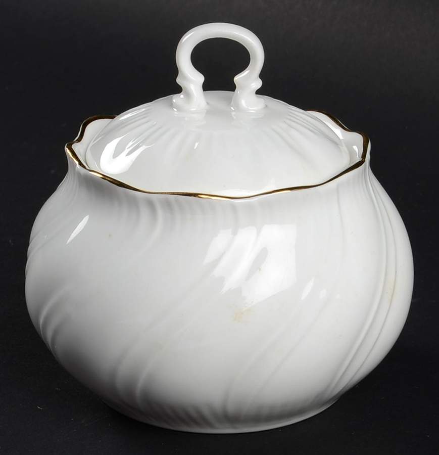 Marie Sugar Bowl & Lid by Rosina-Queens-1