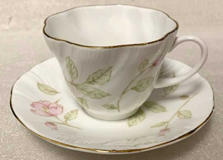 Melissa Flat Cup & Saucer Set by Rosina-Queens-1