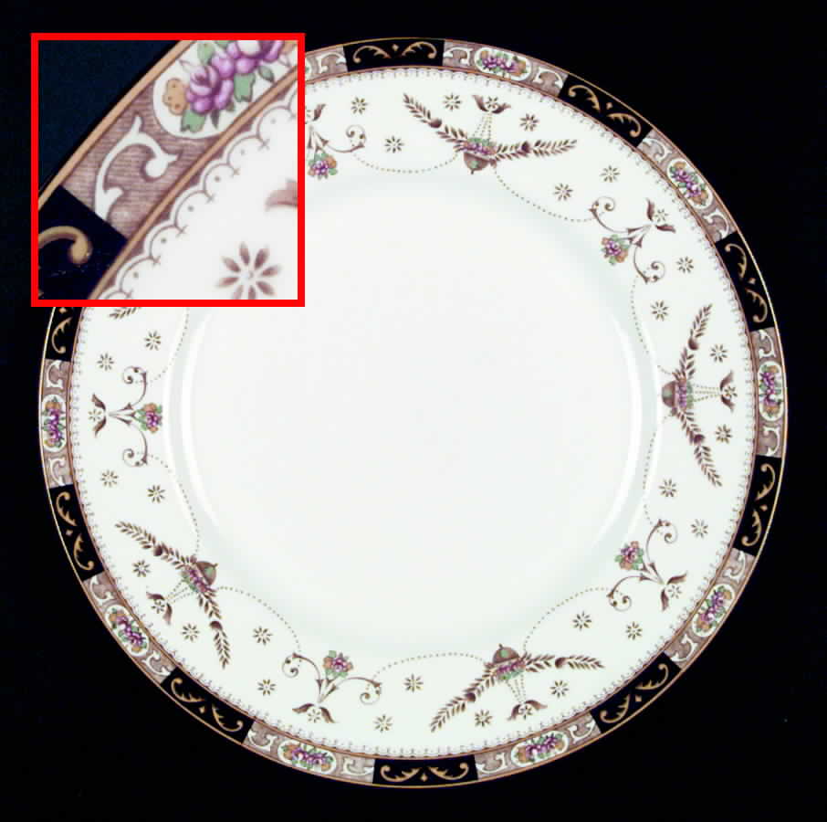 Olde England Dinner Plate by Rosina-Queens-1
