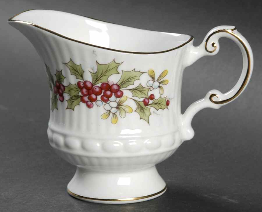 Old St. Nicholas (Scalloped, Ribbed) Creamer by Rosina-Queens-1