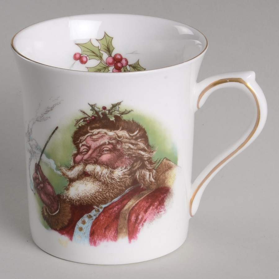 Old St. Nicholas (Scalloped, Ribbed) Mug by Rosina-Queens-1