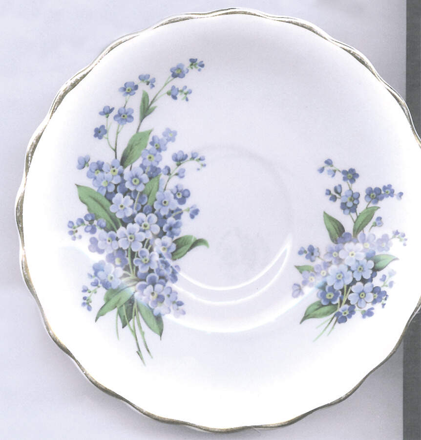 RIA1 Saucer for Footed Cup by Rosina-Queens-1