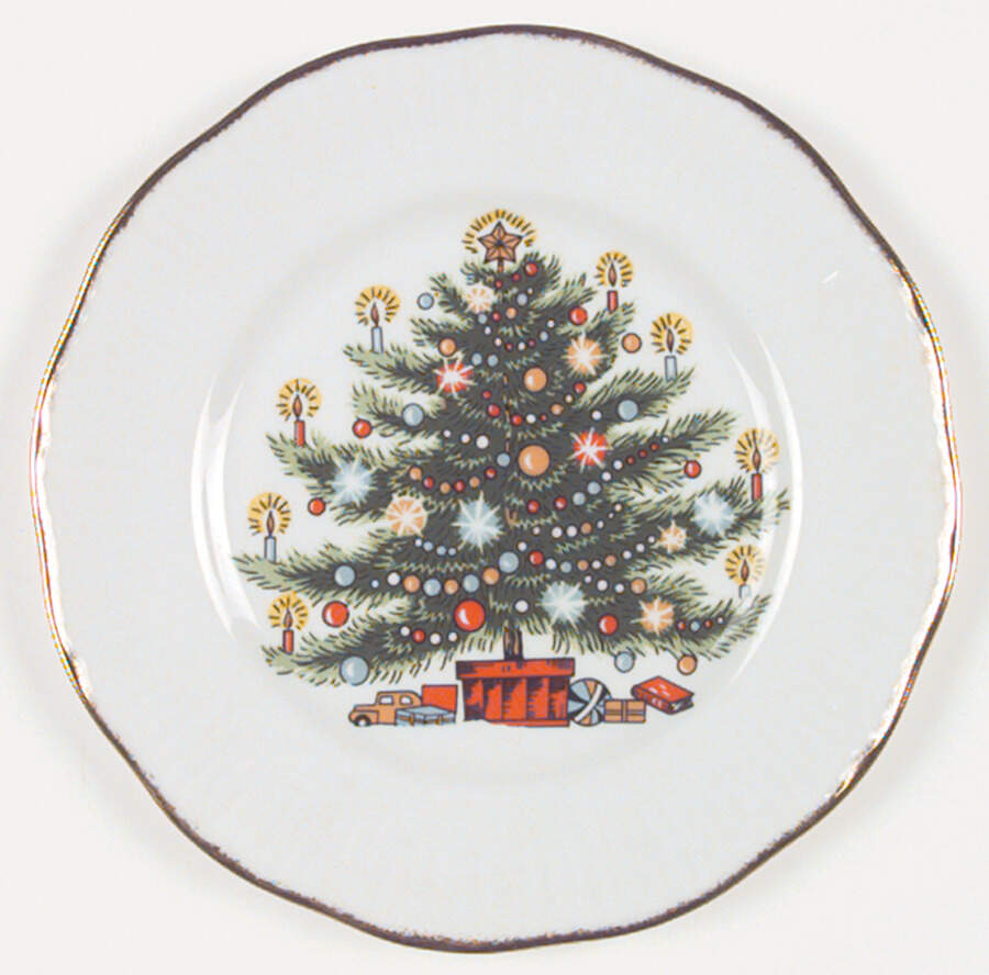RIA8 Salad Plate by Rosina-Queens-1