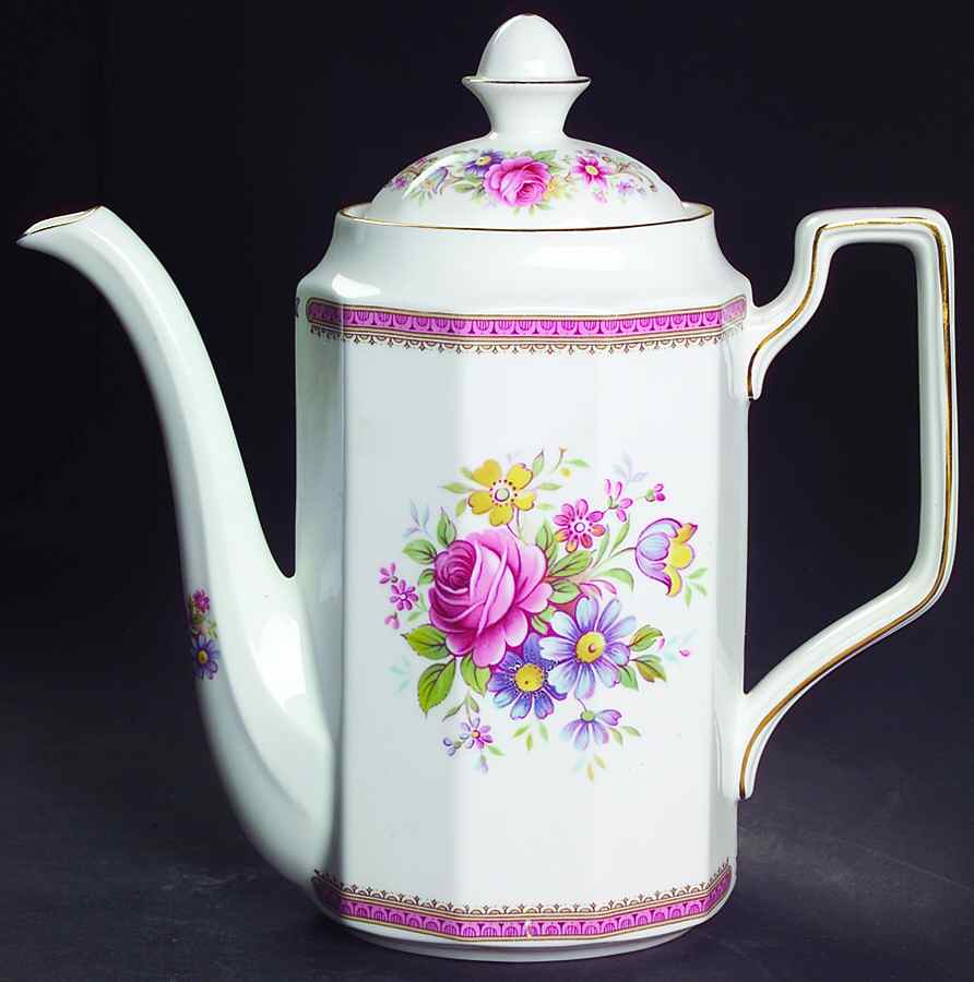Richmond Coffee Pot & Lid by Rosina-Queens-1