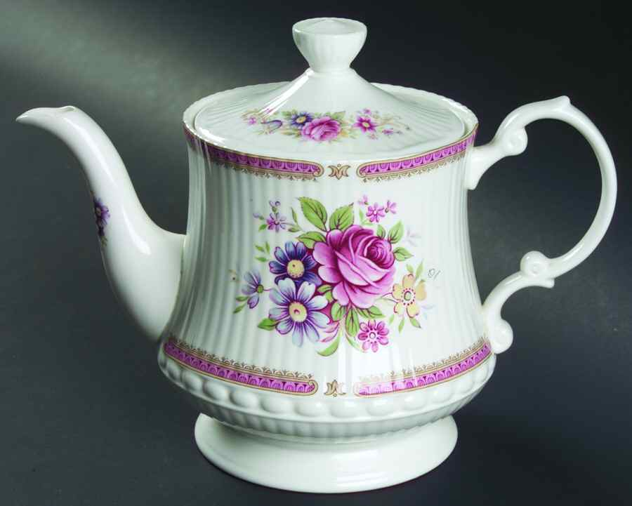 Richmond Teapot & Lid by Rosina-Queens-1