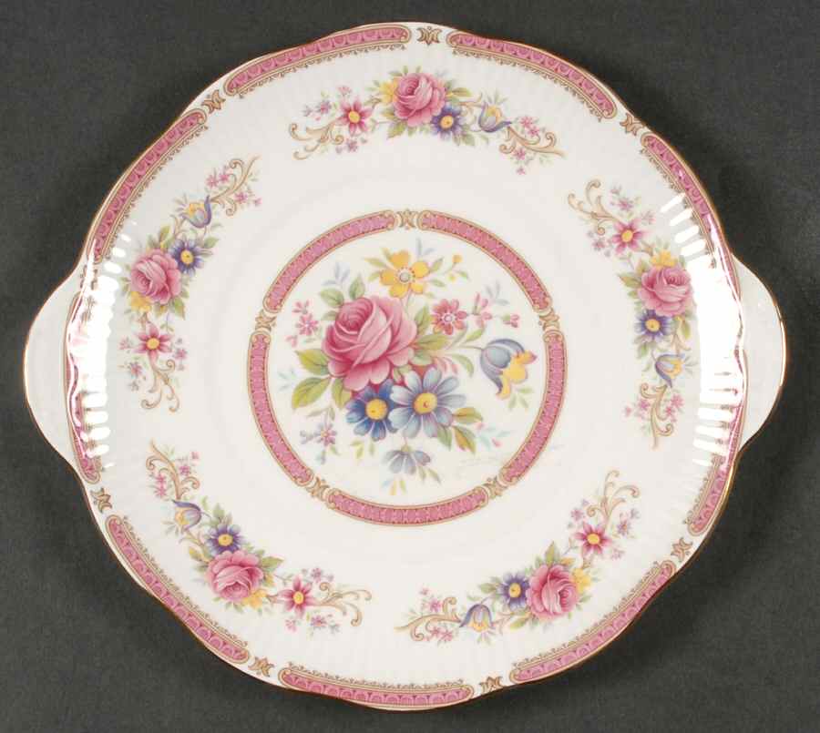 Richmond Handled Cake Plate by Rosina-Queens-1