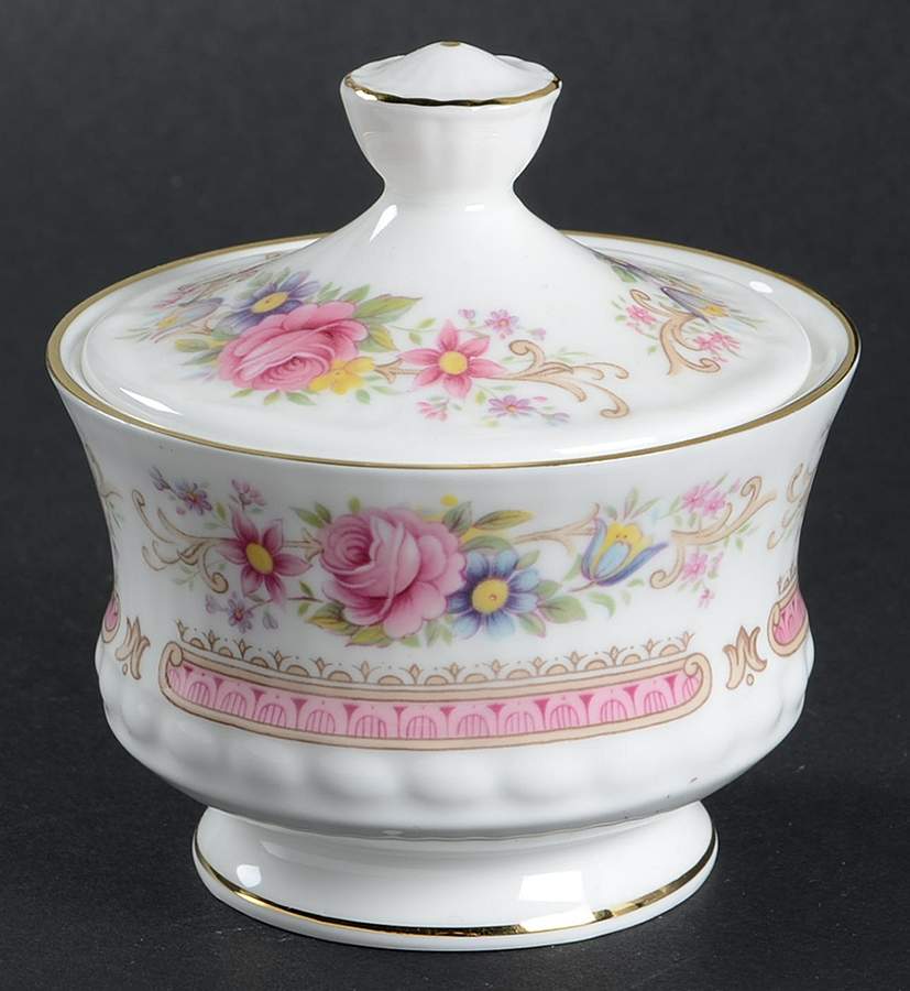 Richmond Mini Sugar Bowl & Lid by Rosina-Queens-1