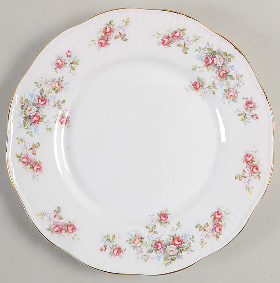 Rosamund Salad Plate by Rosina-Queens-1