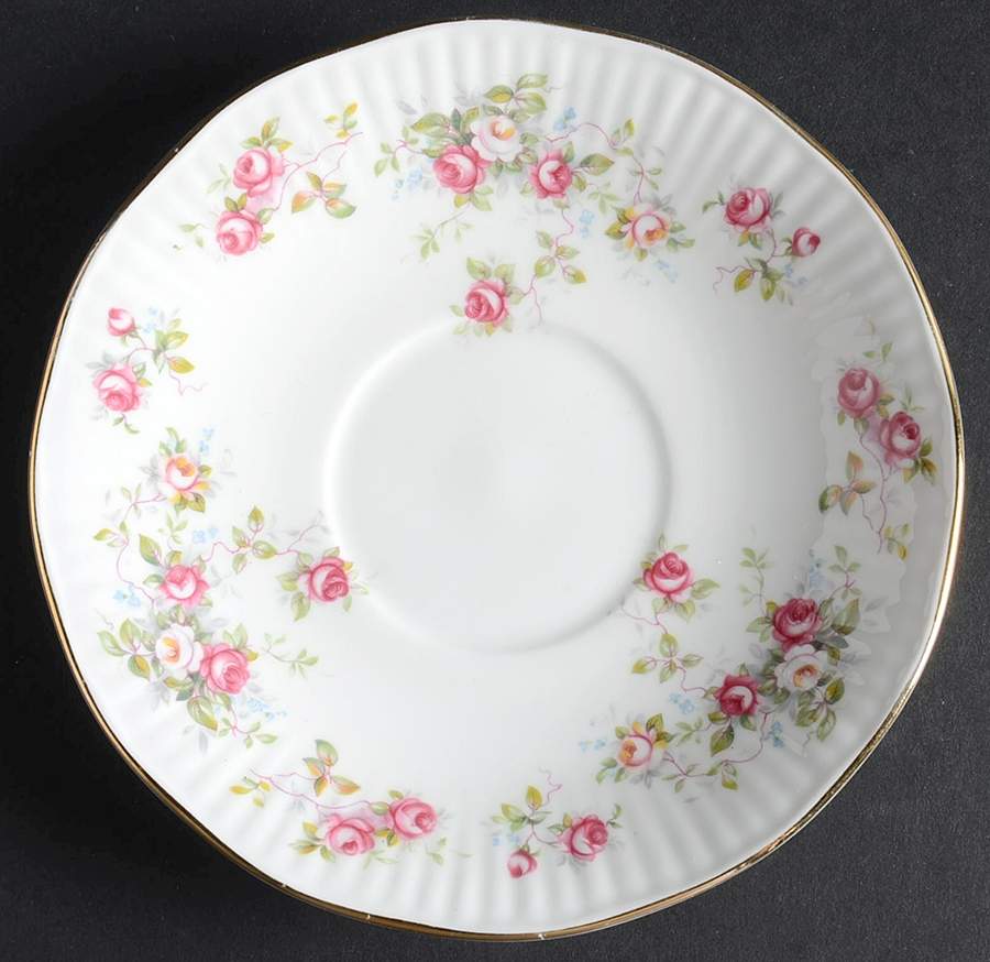 Rosamund Saucer by Rosina-Queens-1