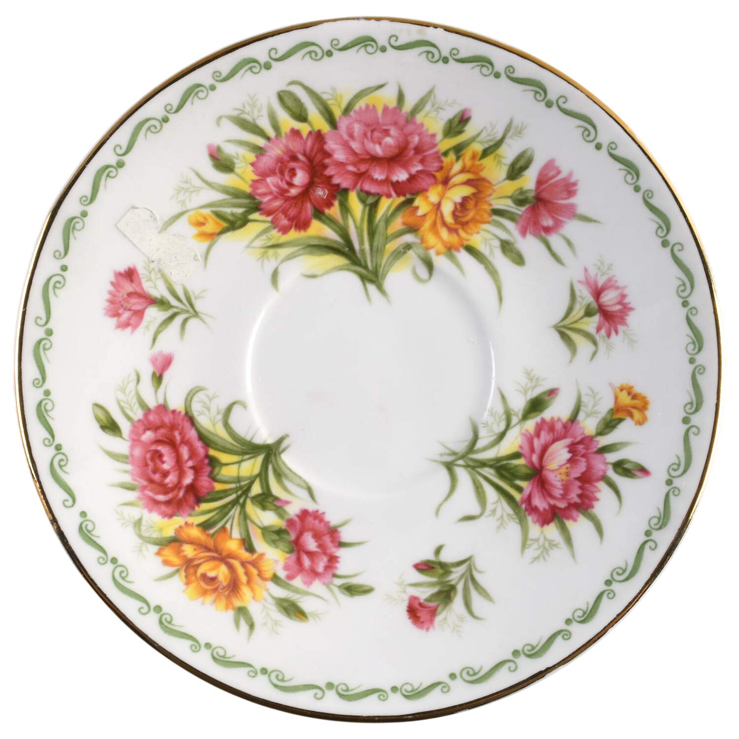 Special Flowers (No Month) Saucer for Footed Cup by Rosina-Queens-1