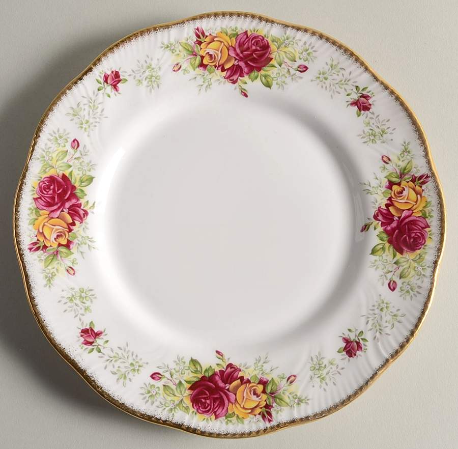 Stratford Salad Plate by Rosina-Queens-1