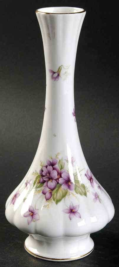 Violets Bud Vase by Rosina-Queens-1