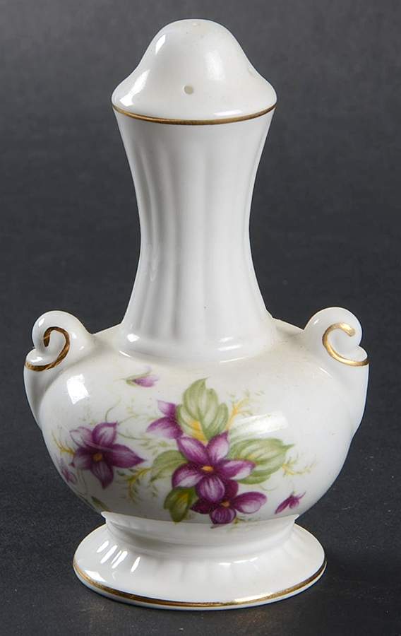 Violets Salt Shaker by Rosina-Queens-1