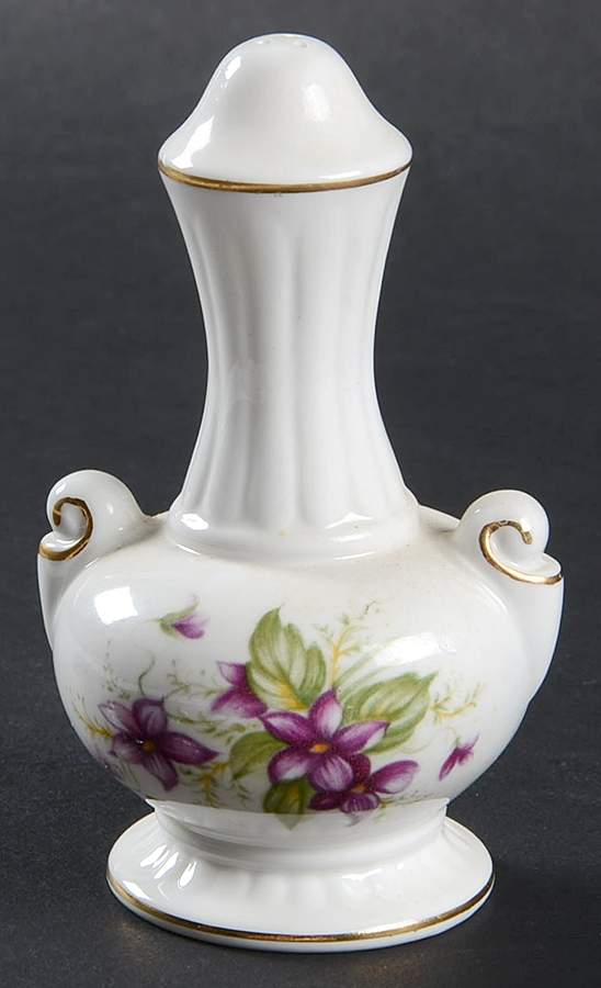 Violets Pepper Shaker by Rosina-Queens-1