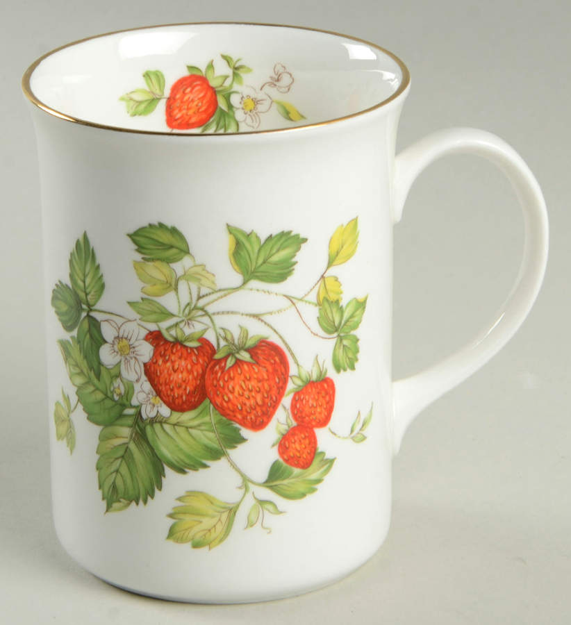 Virginia Strawberry Mug by Rosina-Queens-1