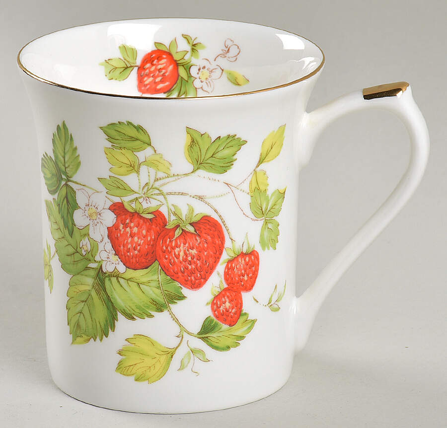 Virginia Strawberry Mug by Rosina-Queens-1