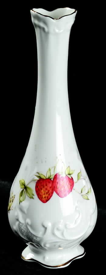 Virginia Strawberry 6" Bud Vase by Rosina-Queens-1
