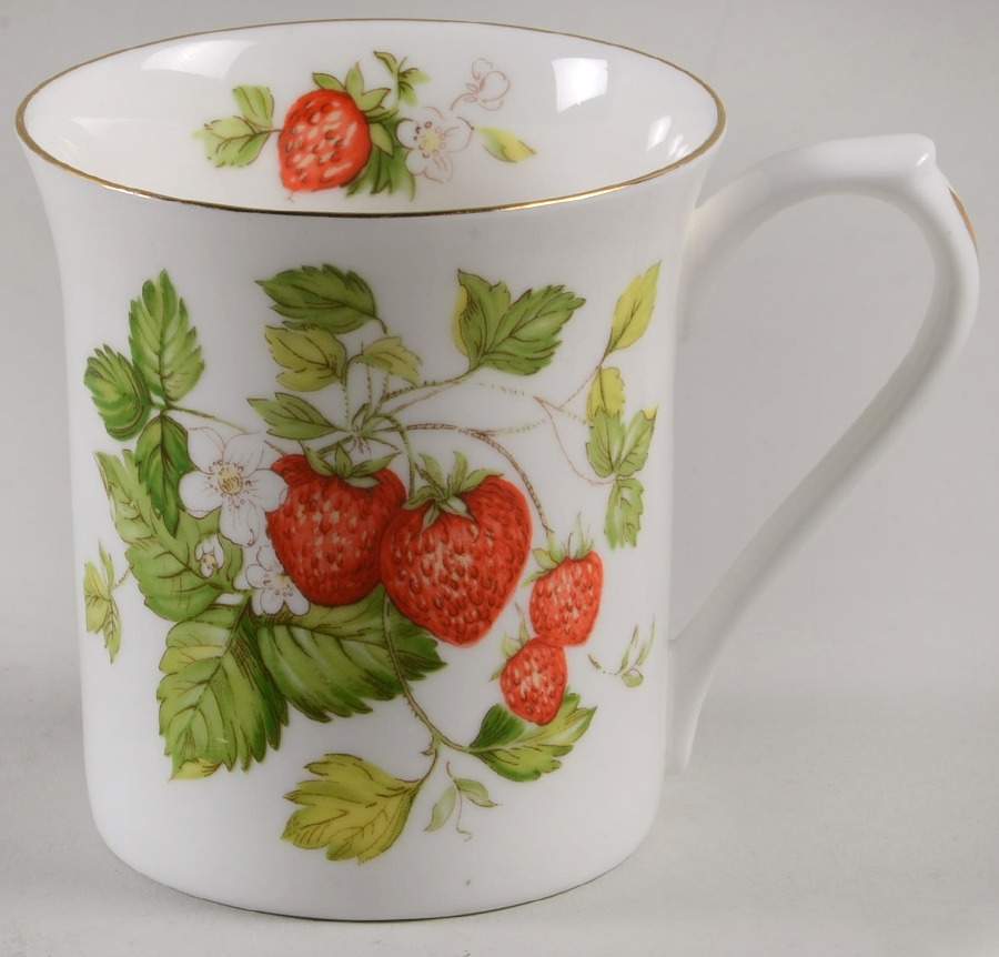 Virginia Strawberry Mug by Rosina-Queens-1