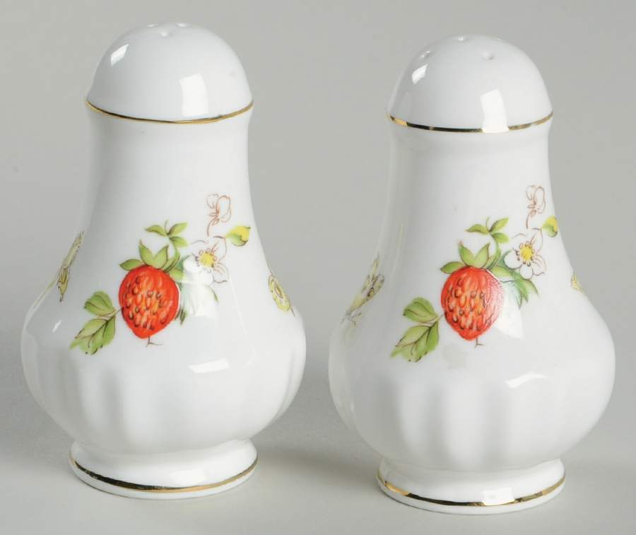 Virginia Strawberry Salt & Pepper Set by Rosina-Queens-1