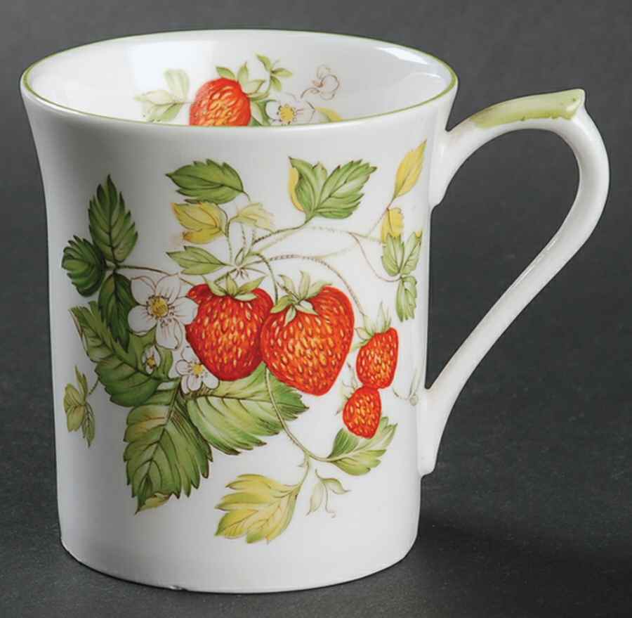 Virginia Strawberry Mug by Rosina-Queens-1