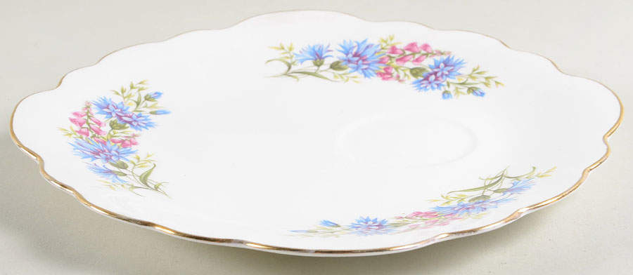 Wild Flowers Snack Plate by Rosina-Queens-1
