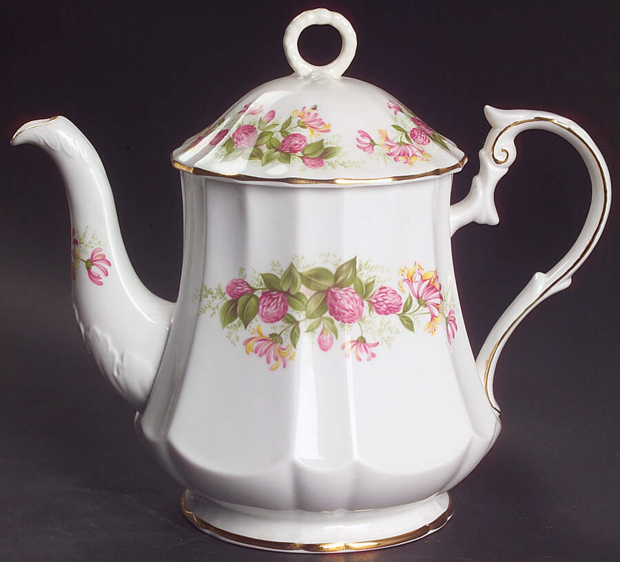 Wild Flowers Teapot & Lid by Rosina-Queens-1