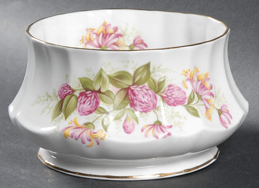 Wild Flowers Open Sugar Bowl by Rosina-Queens-1