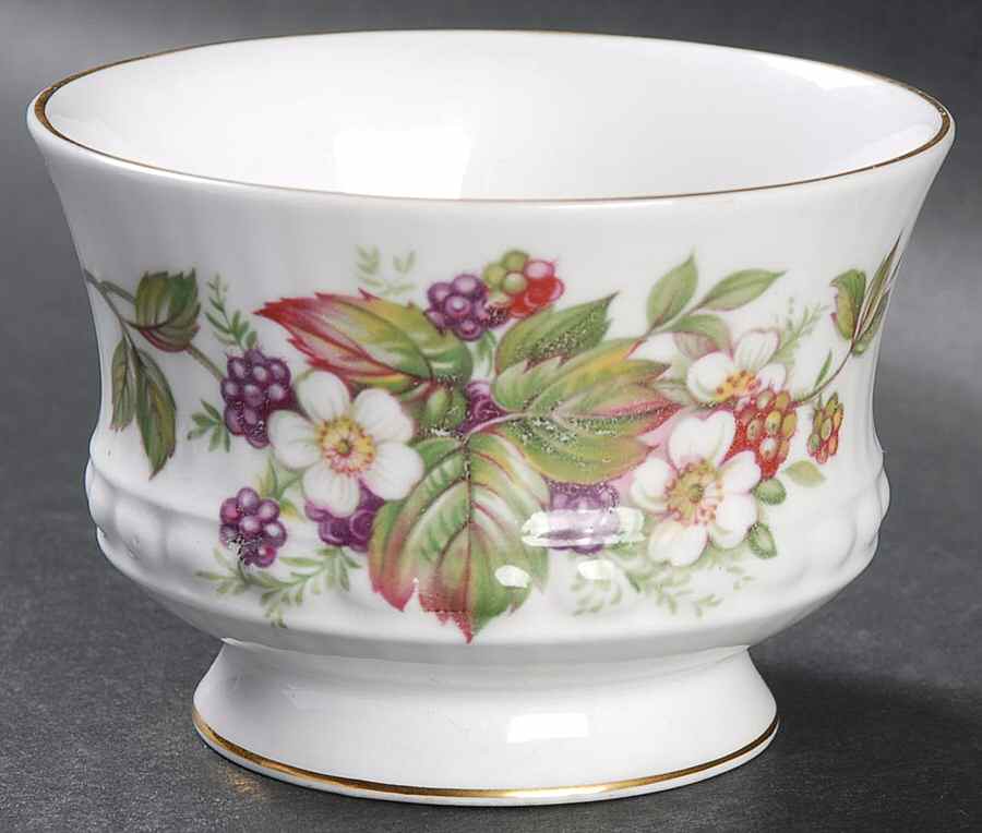 Wild Flowers Open Sugar Bowl by Rosina-Queens-1