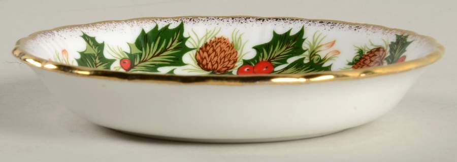 Yuletide (Scalloped) Coaster by Rosina-Queens-1