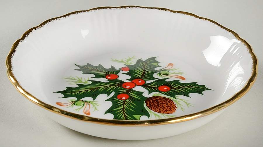 Yuletide (Scalloped) Coaster by Rosina-Queens-1