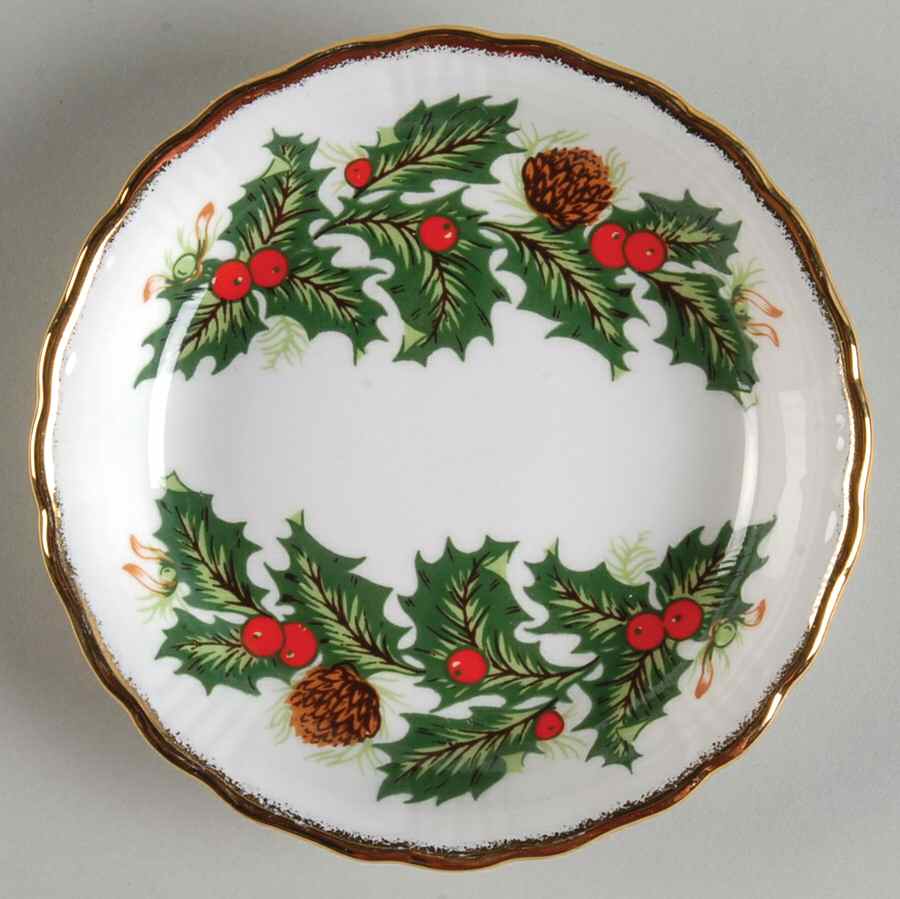 Yuletide (Scalloped) Coaster by Rosina-Queens-1