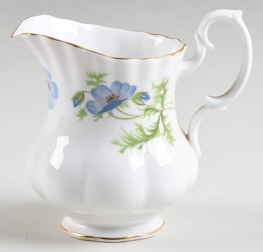 Blue Poppy Mini Creamer by Richmond (England)-1