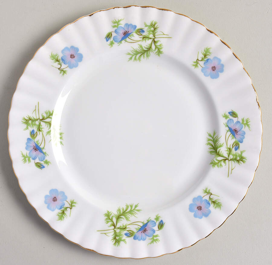 Blue Poppy Salad Plate by Richmond (England)-1