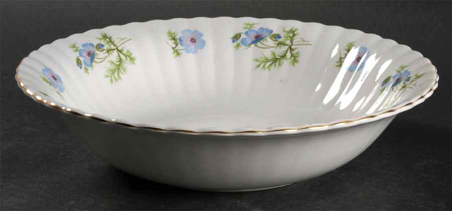 Blue Poppy 9" Round Vegetable Bowl by Richmond (England)-1