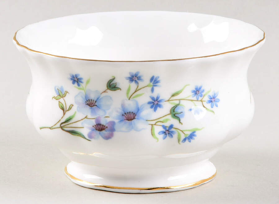Blue Rock Mini Open Sugar Bowl by Richmond (England)-1