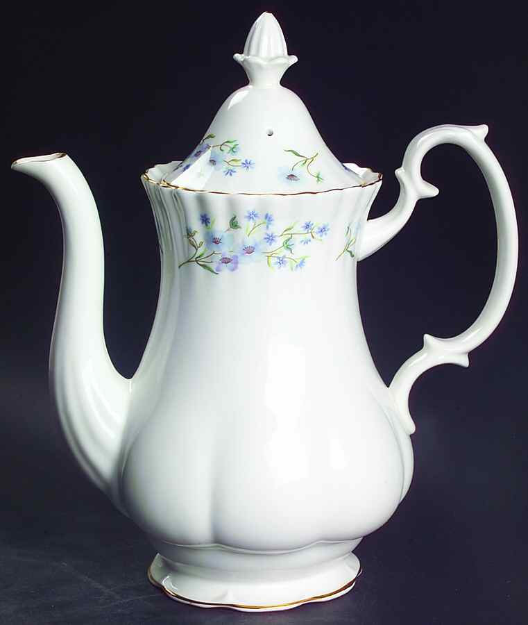 Blue Rock Coffee Pot & Lid by Richmond (England)-1