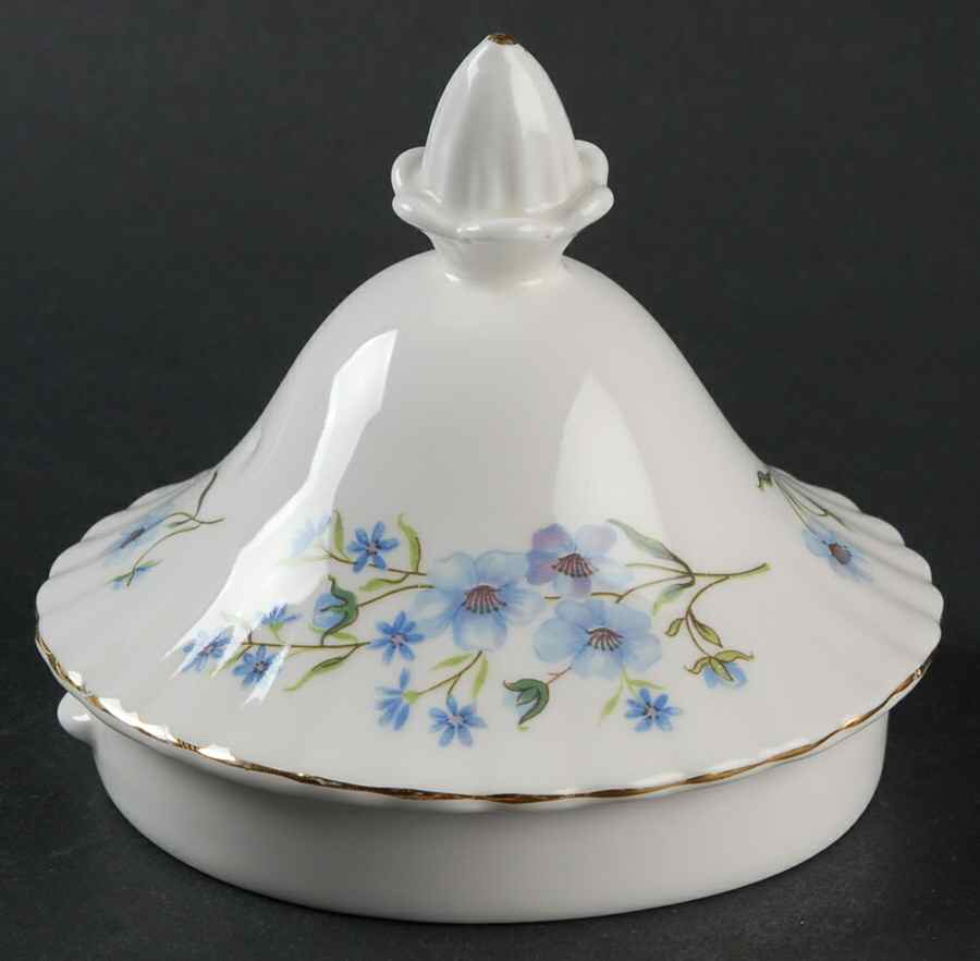 Blue Rock Lid for Teapot by Richmond (England)-1