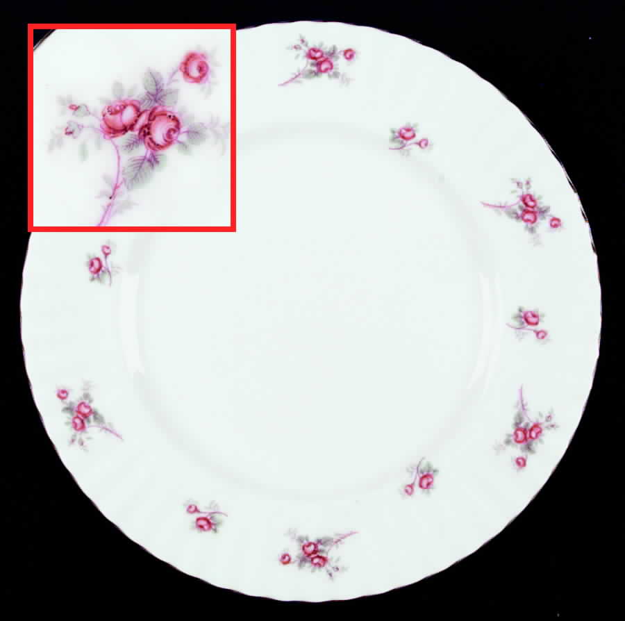 Rose Time Dinner Plate by Richmond (England)-1