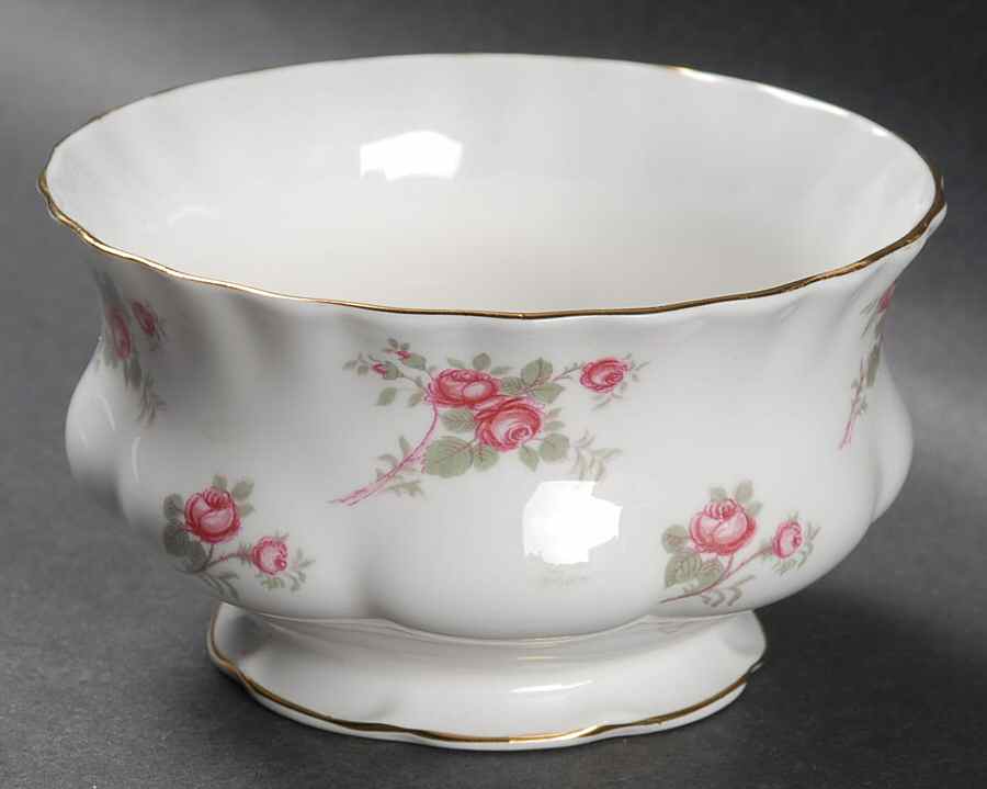 Rose Time Open Sugar Bowl by Richmond (England)-1