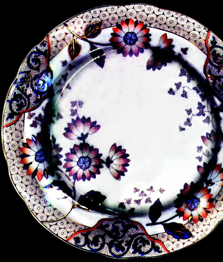 Agra Dinner Plate by Ridgway (Ridgways)-1