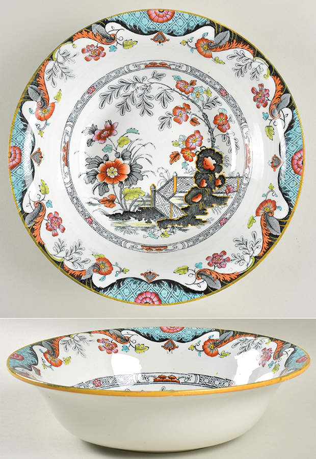 Anglesey 9" Round Vegetable Bowl by Ridgway (Ridgways)-1