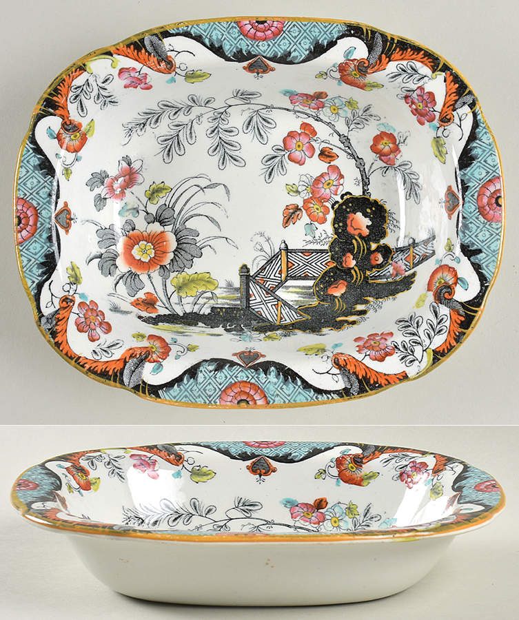 Anglesey 8" Oval Vegetable Bowl by Ridgway (Ridgways)-1