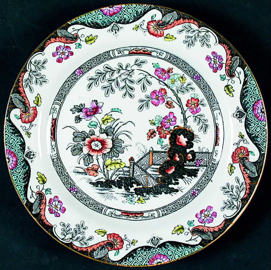 Anglesey Dessert/Pie Plate by Ridgway (Ridgways)-1