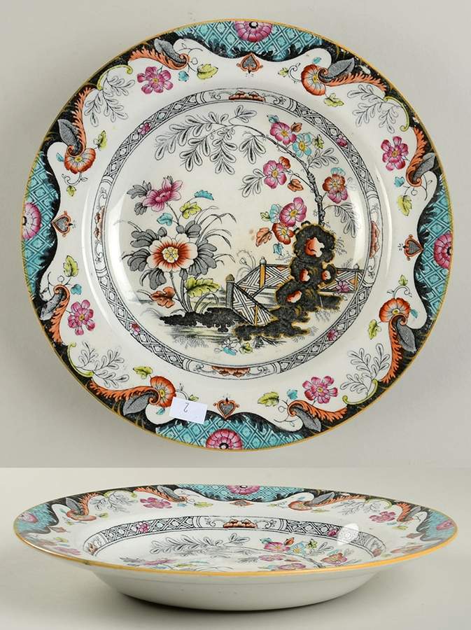 Anglesey Large Rim Soup Bowl by Ridgway (Ridgways)-1