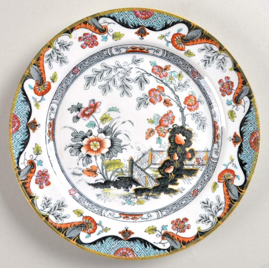 Anglesey Salad Plate by Ridgway (Ridgways)-1