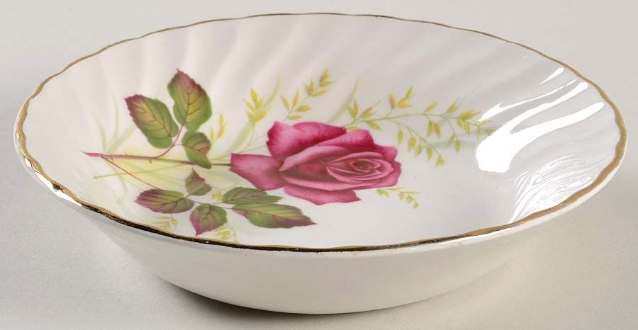 Anniversary Rose Fruit/Dessert (Sauce) Bowl by Ridgway (Ridgways)-1