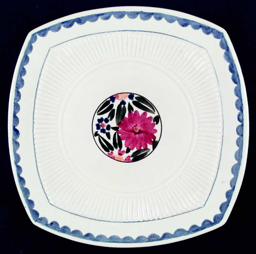 Avignon Square Cake Plate by Ridgway (Ridgways)-1