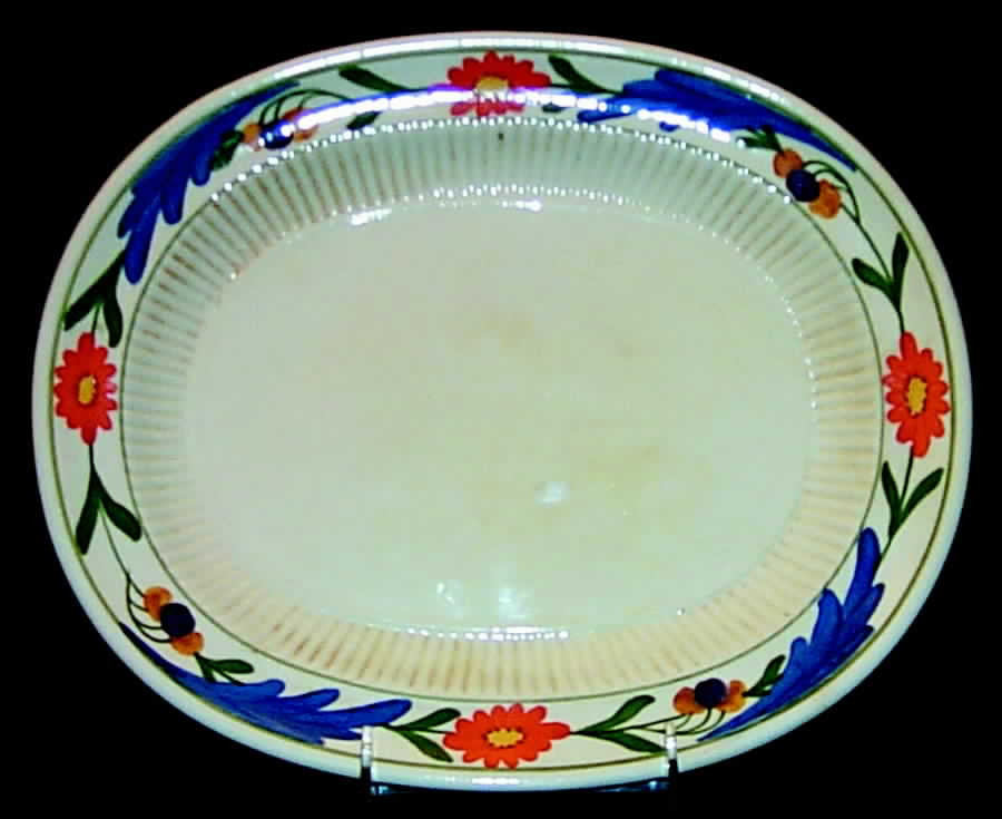 The Bedford 11" Oval Serving Platter by Ridgway (Ridgways)-1