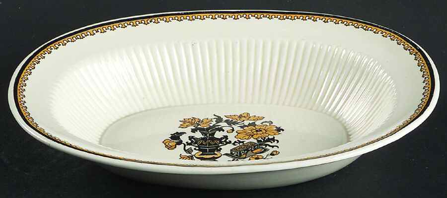 Blackstone 9" Oval Vegetable Bowl by Ridgway (Ridgways)-1